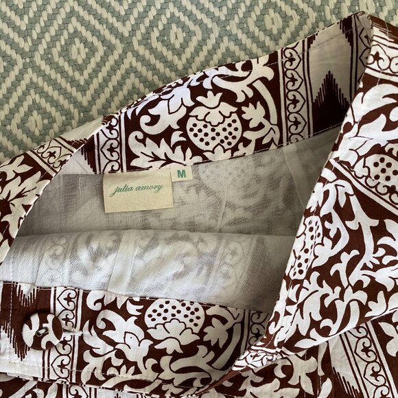 Julia Armory NWOT Park Avenue Skirt- Coco Island Ikat - Picture 4 of 4